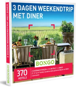 3 Dagen Weekendtrip met Diner - Overnachten