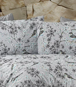 1 persoons beddengoed 140x200 cm+1 kussensloop 65x65 cm in katoen