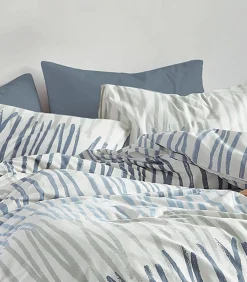 2 persoons beddengoed 240x220 cm+2 kussenslopen 65x65 cm in katoen