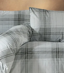 1 persoons beddengoed 140x200 cm+1 kussensloop 65x65 cm in katoen