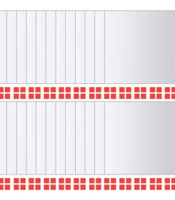 48 st Spiegeltegels vierkant glas