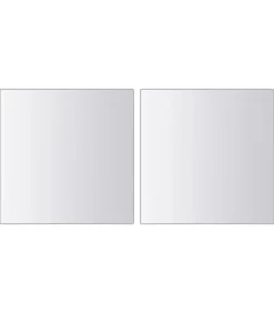 48 st Spiegeltegels vierkant glas