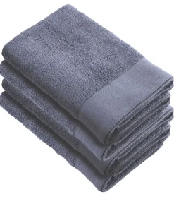 4 x Soft Cotton Handdoeken 70x140 cm Indigo