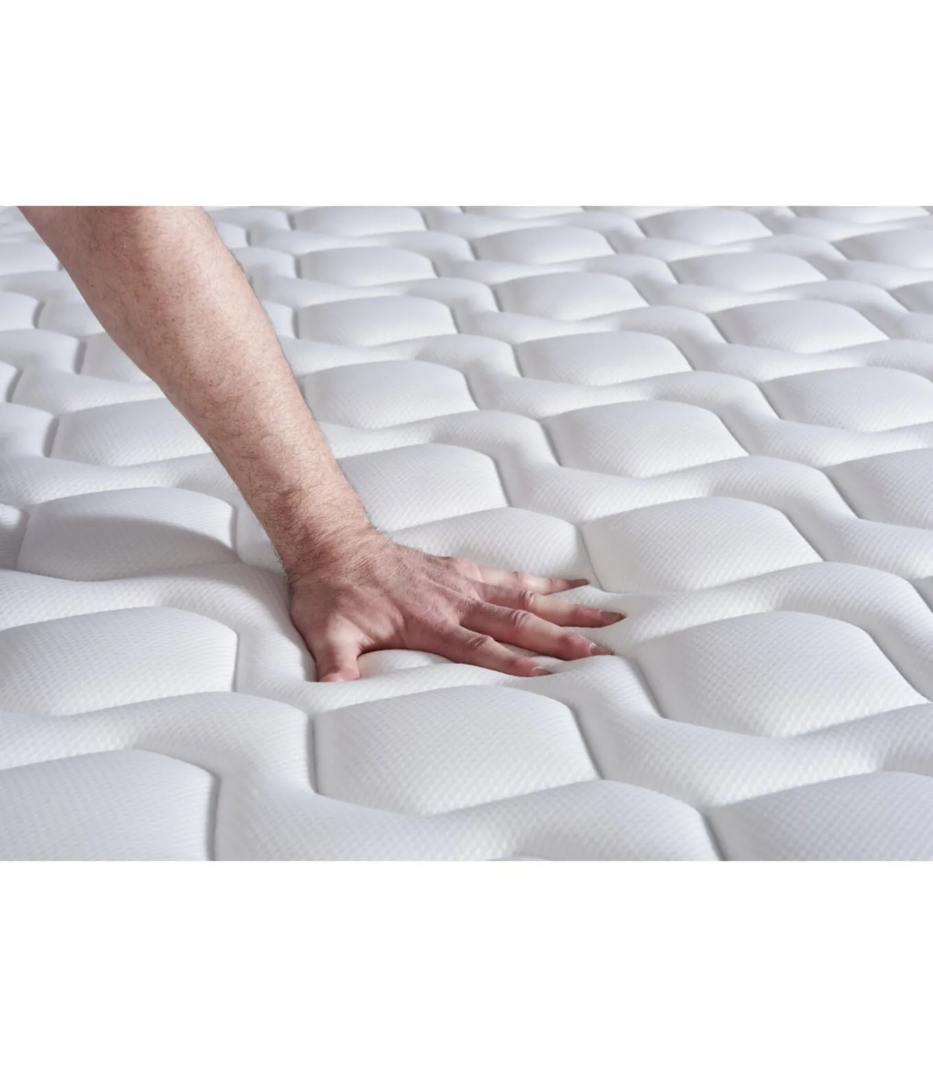 Actimemo max matras 105x190cm , Matrasdikte : 26 cm , Traagschuim , Stevig, 7 comfortzones