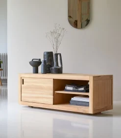 Adam - Teak tv-meubel 120 cm