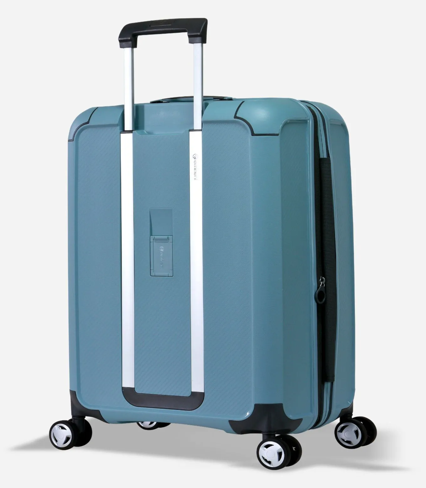 Aegis Expandable Middelgrote Koffer 4 Wielen Lichtblauw