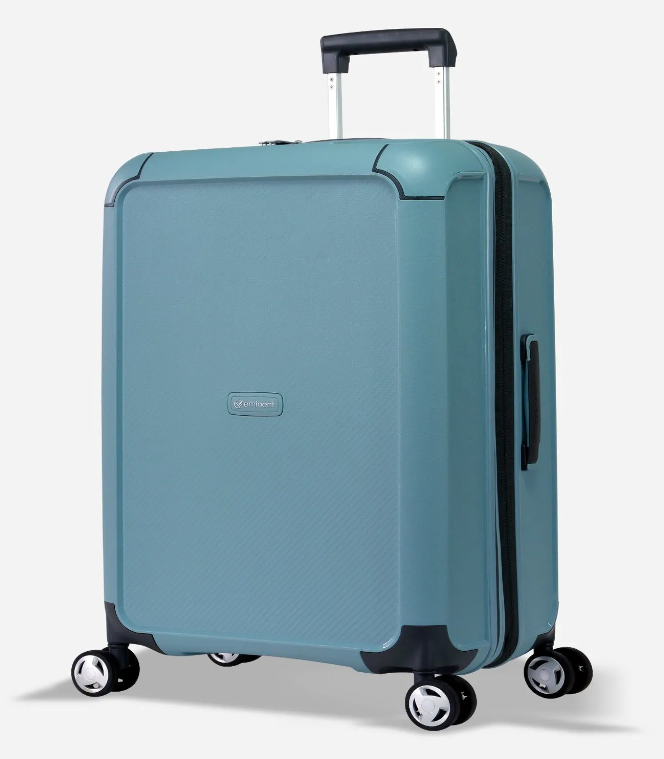 Aegis Expandable Middelgrote Koffer 4 Wielen Lichtblauw