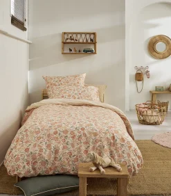 Allure - Bedlinnenset Dekbedovertrek + rechthoekige kussensloop in katoen perkal