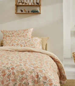 Allure - Bedlinnenset Dekbedovertrek + rechthoekige kussensloop in katoen perkal