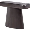 Amco Sidetable - Mango Hout - Zwart - 76x120x40