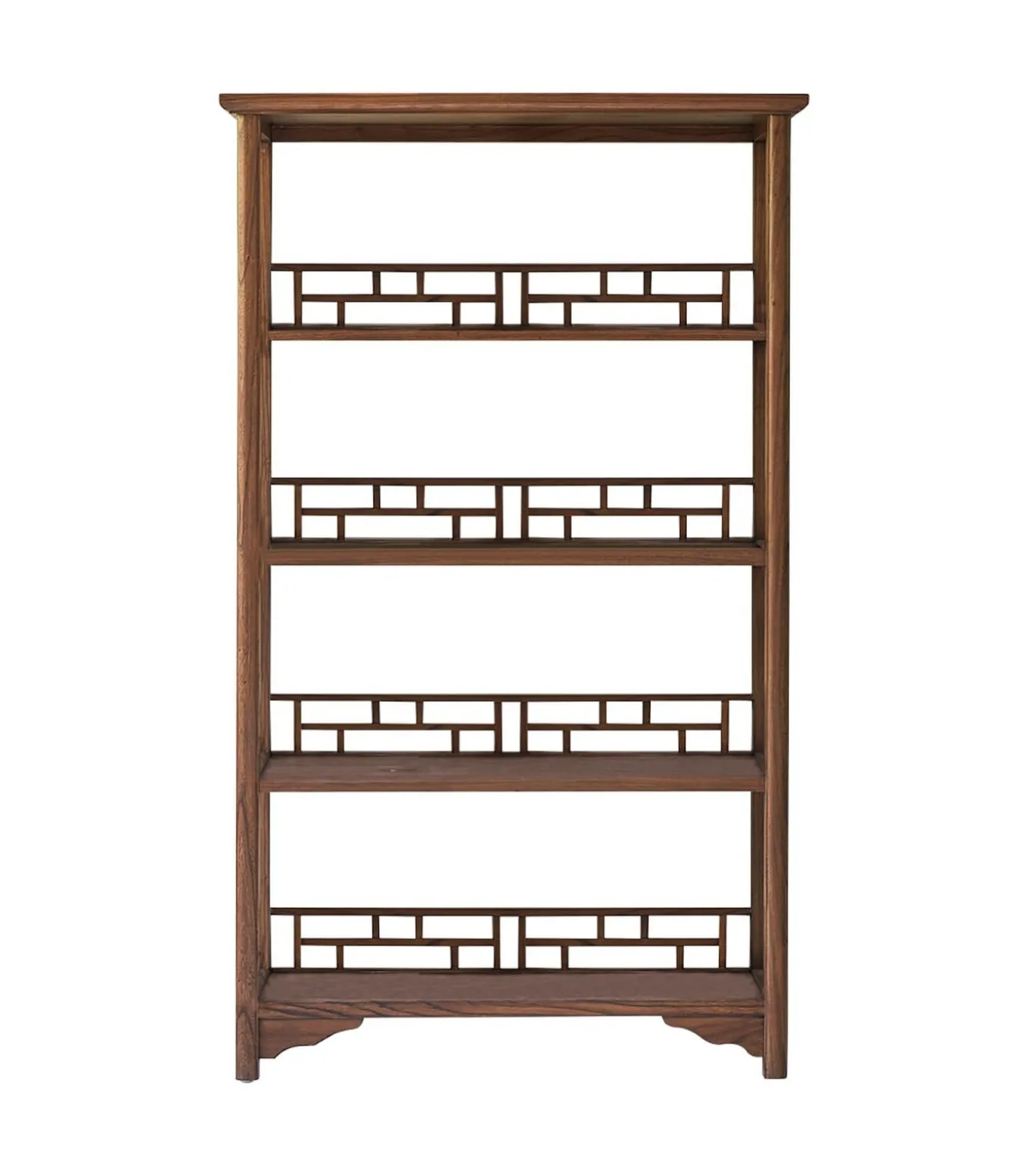 Ame - Boekenkast van massief iepenhout