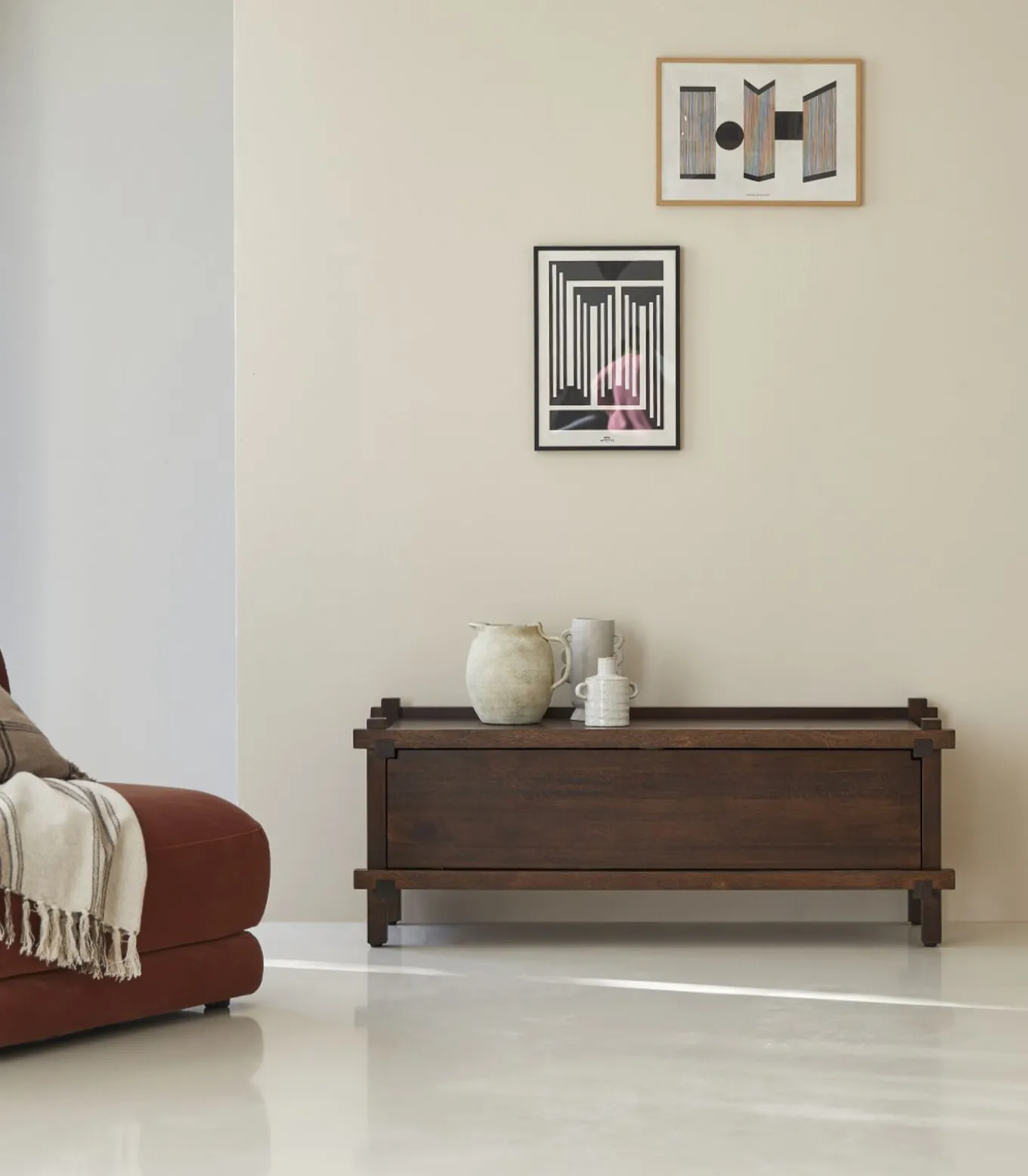 Arko - Tv-meubel in massief mangohout, 120 cm