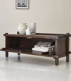 Arko - Tv-meubel in massief mangohout, 120 cm