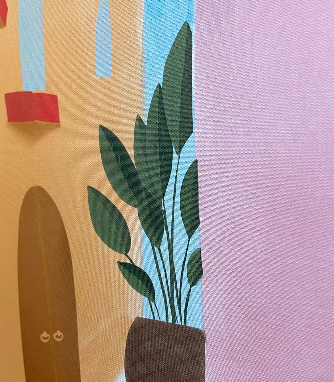 Art for the Home Canvas - Mediterranean Whisper - 100x54