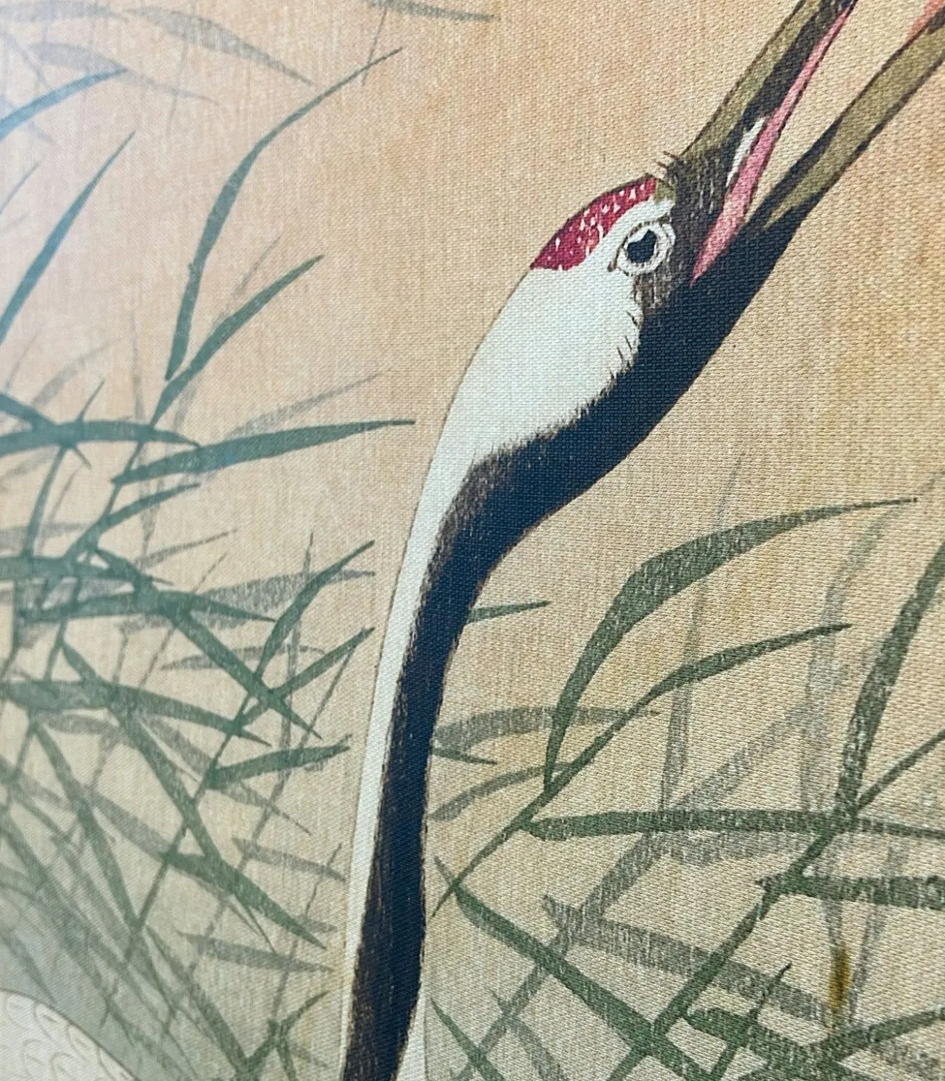 Art for the Home Canvas - Kraanvogels in de Ochtend - 100x54