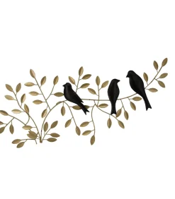 Art for the Home Metal Art - Birds on branch - 38x78