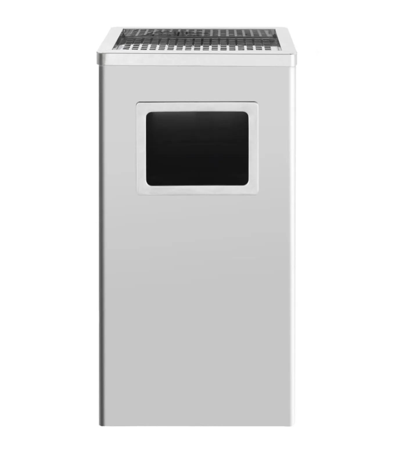 Asbak/prullenbak Hotel 45 L roestvrij staal