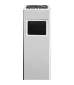 Asbak/prullenbak Hotel 36 L roestvrij staal