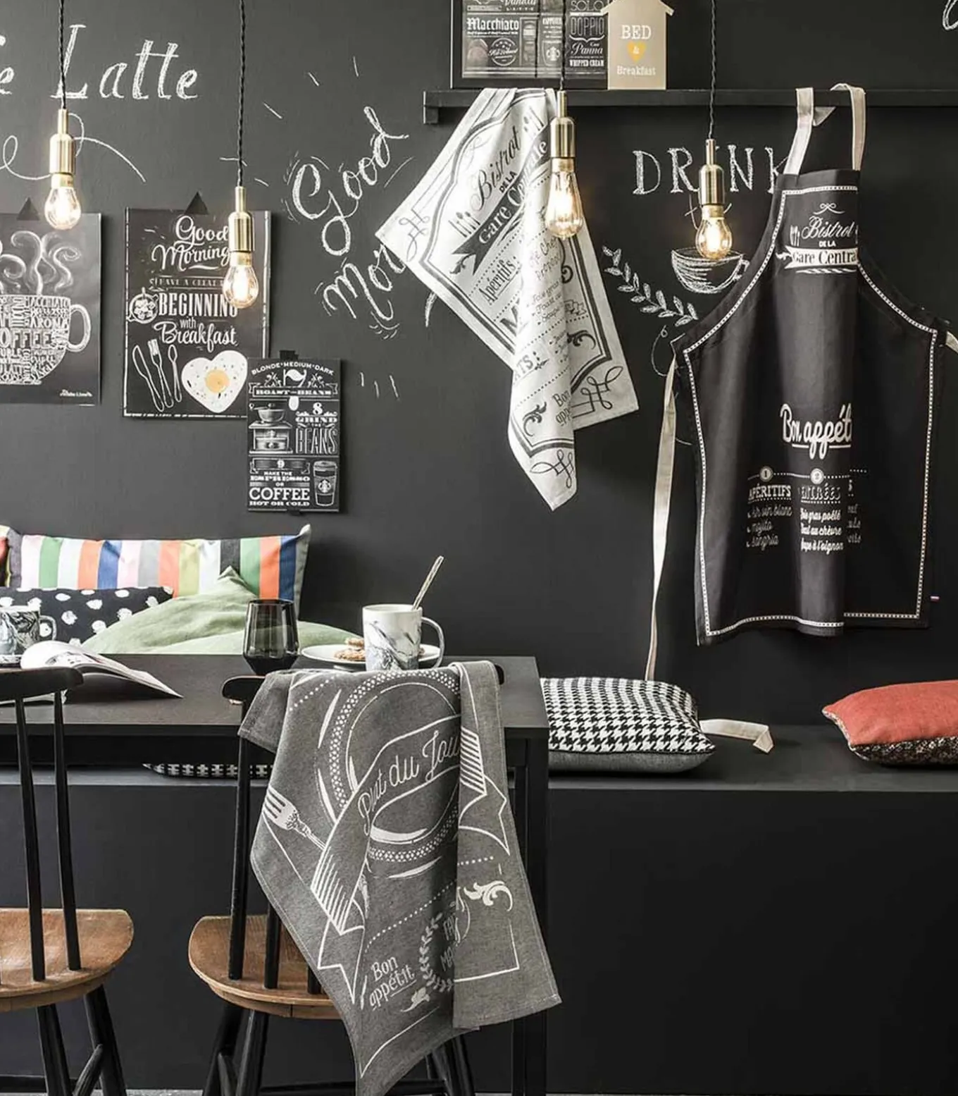 AU MENU - Tafellinnen Theedoek