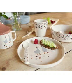 Baby schotel set Tiny Farmer Mouton/Oie