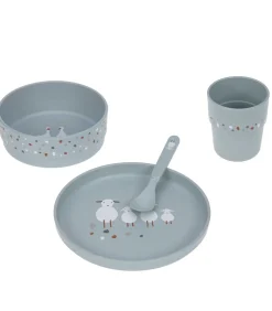 Baby schotel set Tiny Farmer Mouton/Oie