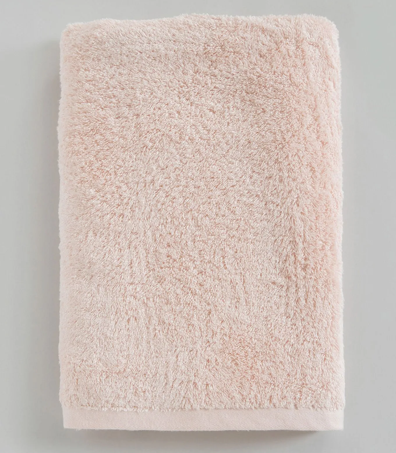 Badhanddoek Solid 85x150 cm Lichtroze