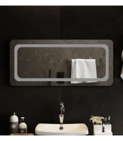 Badkamerspiegel LED 90x40 cm