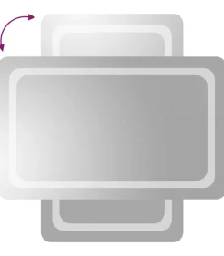 Badkamerspiegel LED 50x80 cm