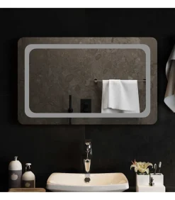 Badkamerspiegel LED 80x50 cm