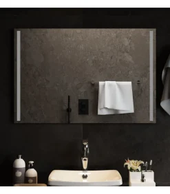 Badkamerspiegel LED 90x60 cm