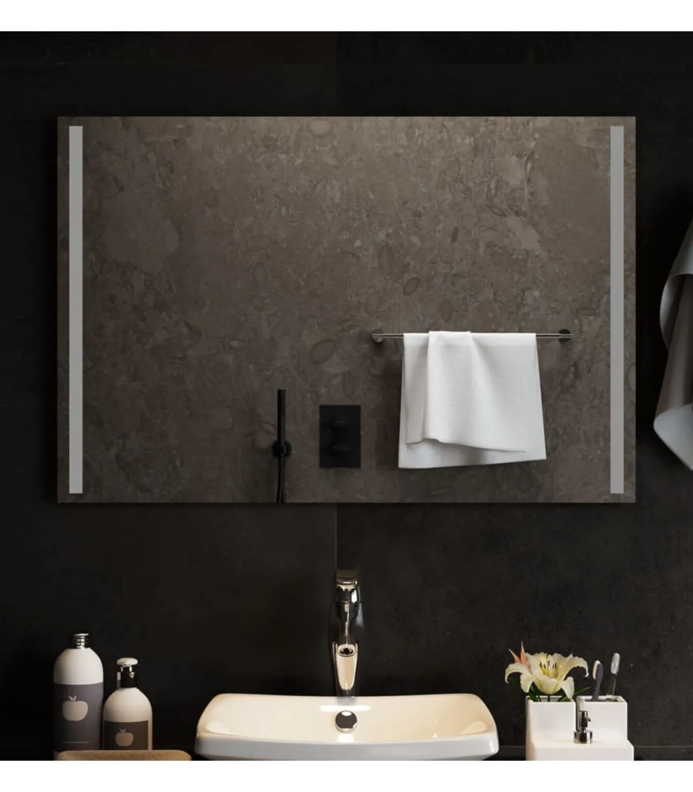 Badkamerspiegel LED 90x60 cm