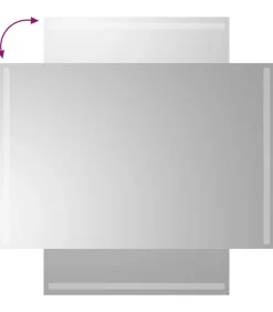 Badkamerspiegel LED 60x90 cm