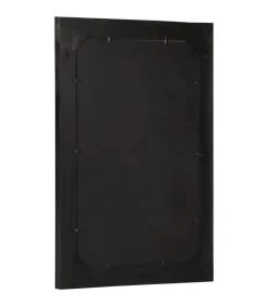 Badkamerspiegel 50x70x2,5 cm massief mangohout en glas