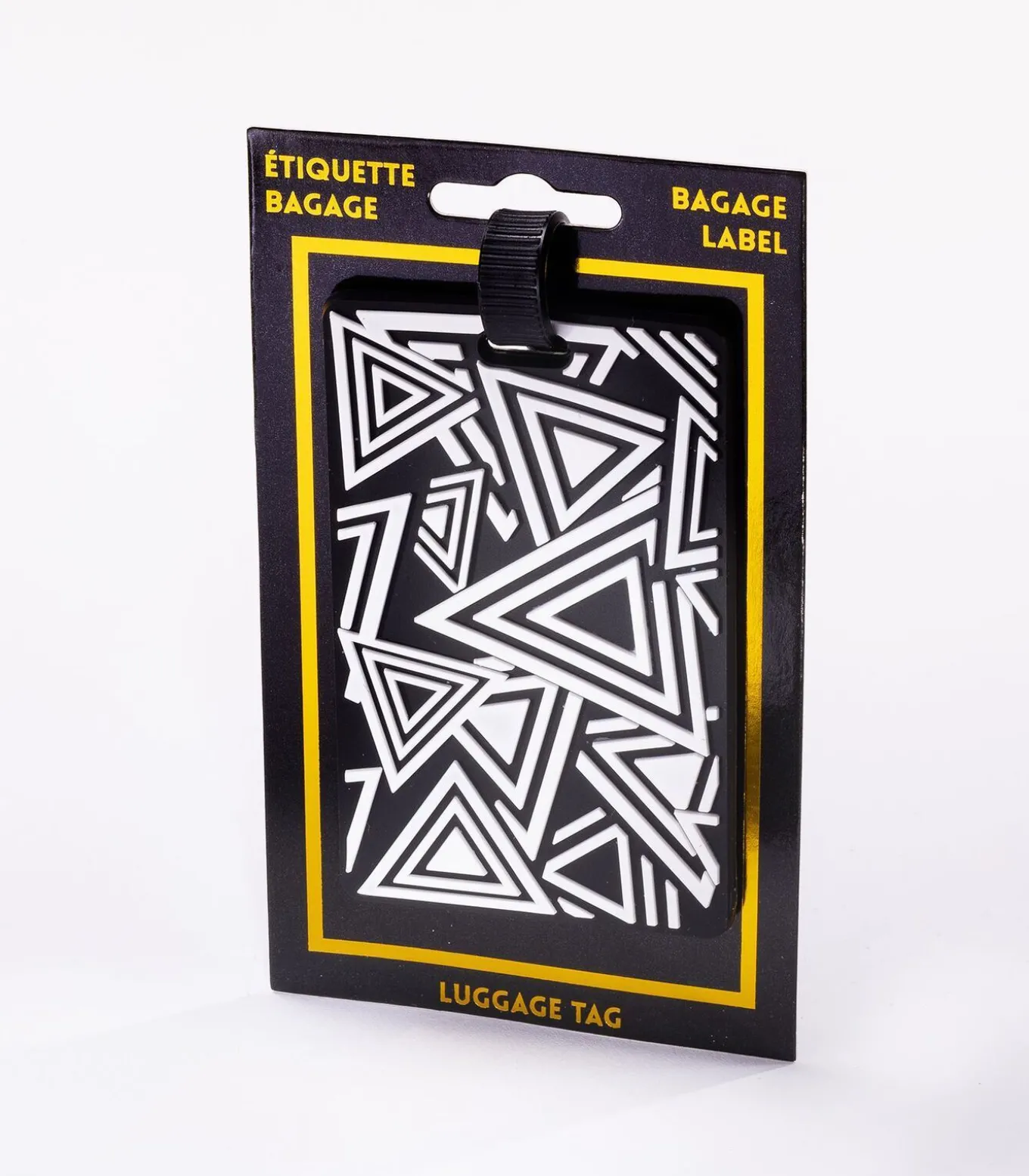 Bagagelabel - Driehoeken