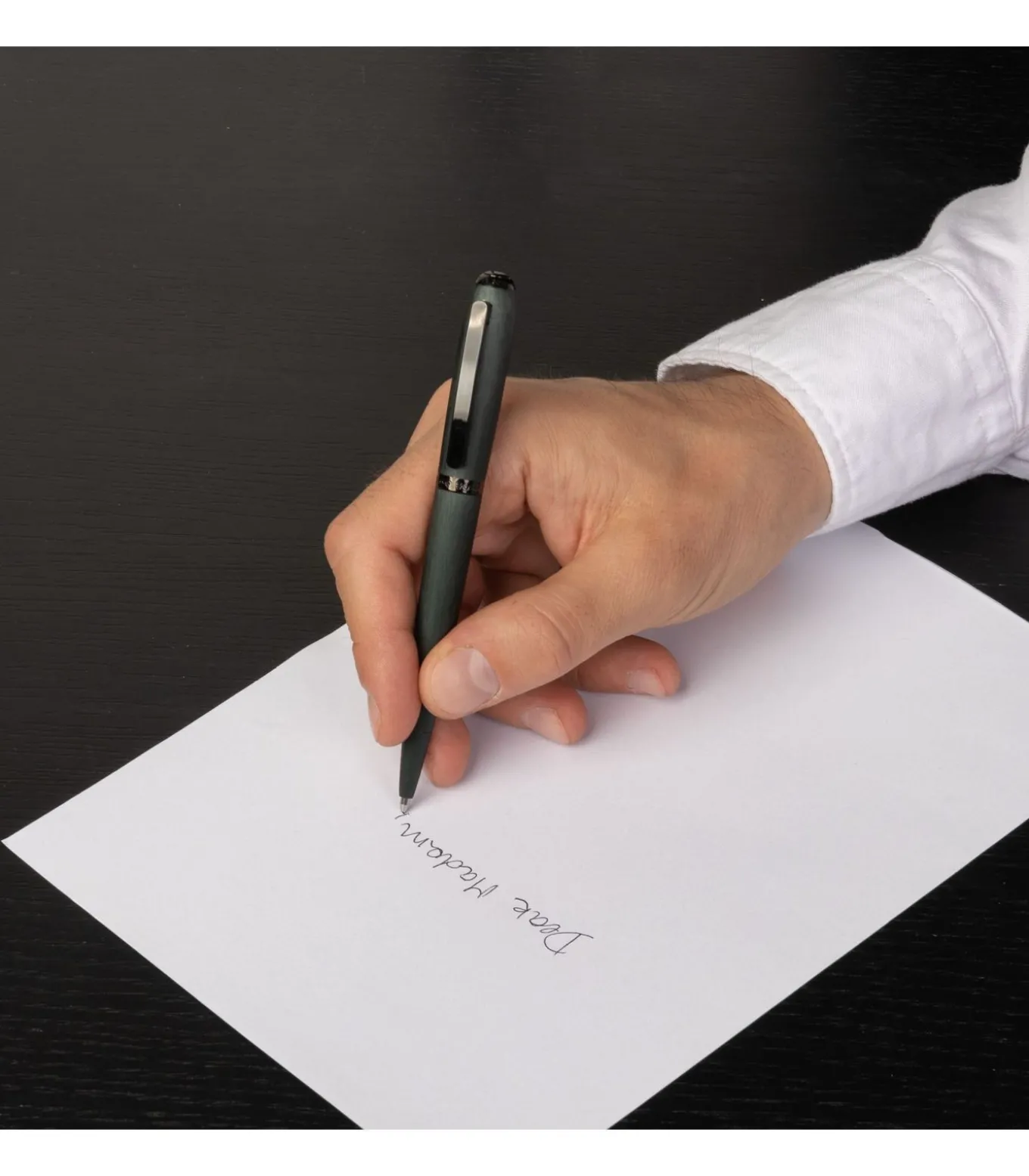 Balpen Contour Brushed Green