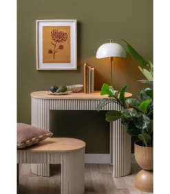 Bank Estriado - Grijs - 80x40x42cm