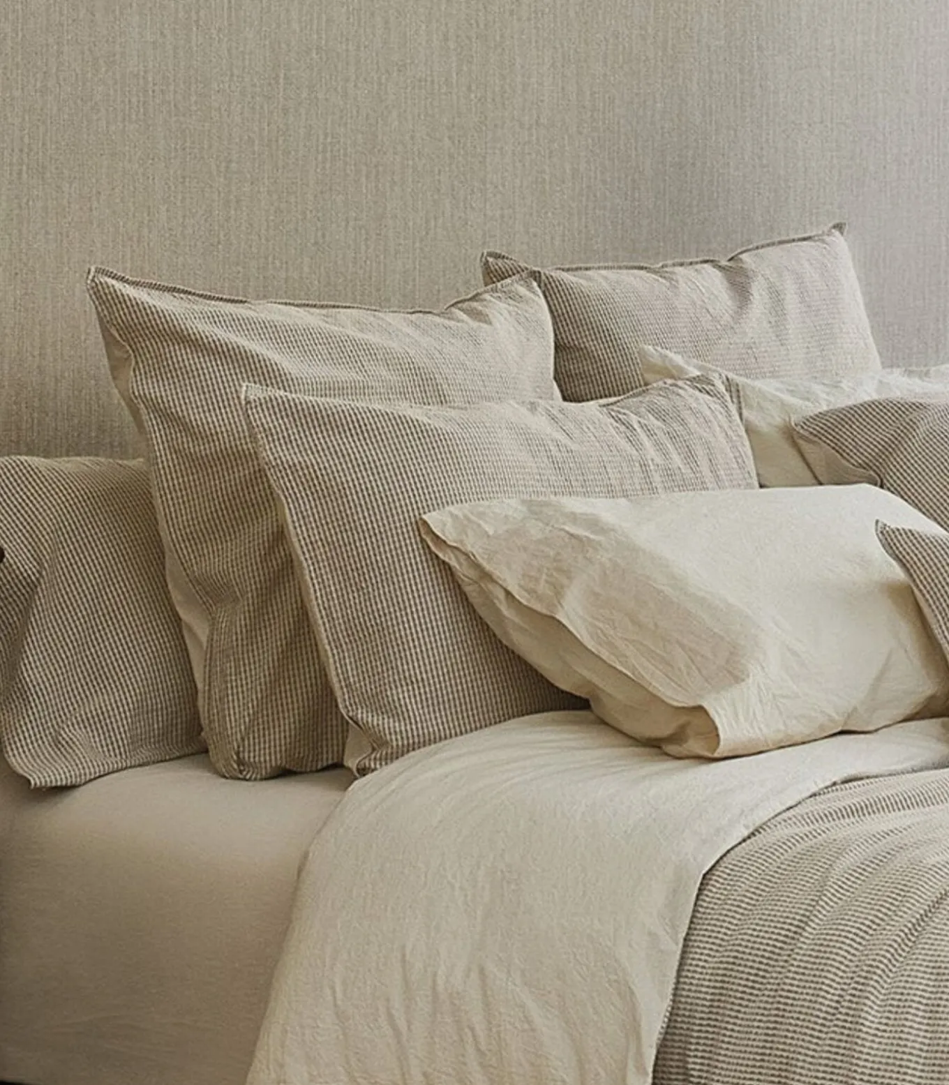 BARCELONA Hoeslaken. Jacquard Katoen