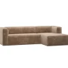 Bean Hoekbank Rechts - Chenille - Velvet Taupe - 73x305x175