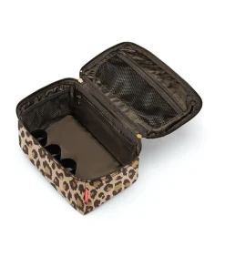 Beautycase - Toilettas - Leo Macchiato Bruin