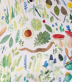 Beddengoed 100% katoen bedrukt, FAUNA AND FLORA