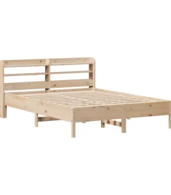 Bedframe zonder matras massief grenenhout 160x200 cm