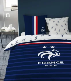 Bedlinnen met print, 100% katoen, FFF STREPEN