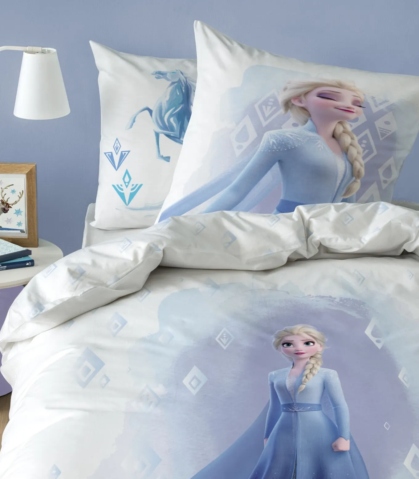 Bedlinnen van 100% katoen met print, DISNEY HOME FROZEN 2 ELEMENT