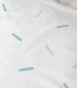 Bedrukt beddengoed 100% katoen, DISNEY HOME STITCH STRIPE