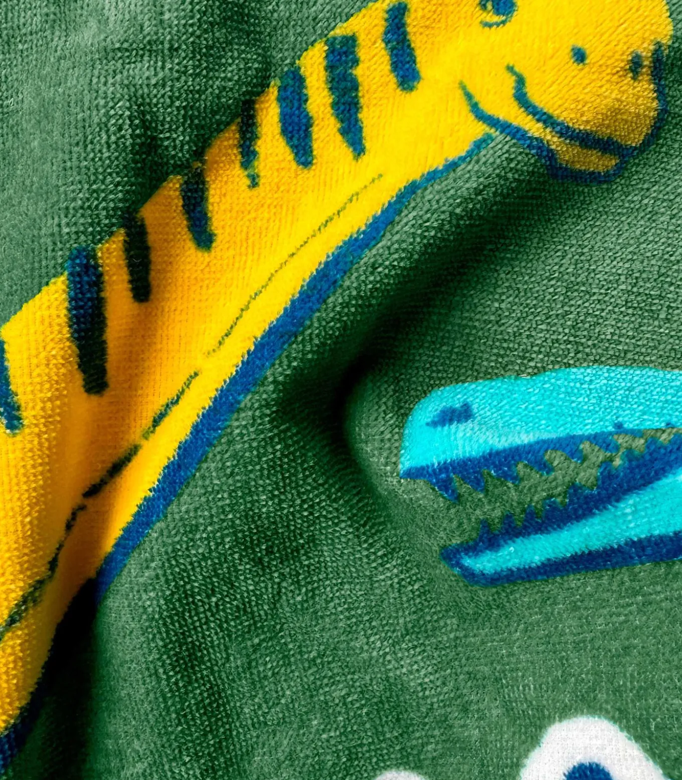 Bedrukt strandlaken, 100% katoen, JURASSIC WORLD QUATRO KAKI