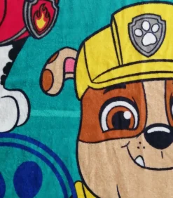 Bedrukt strandlaken, 100% katoen, PAW PATROL SUMMER