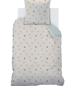 Bedtextielset met print 100% katoen, JURASSIC WORLD SICJU