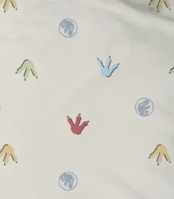 Bedtextielset met print 100% katoen, JURASSIC WORLD SICJU