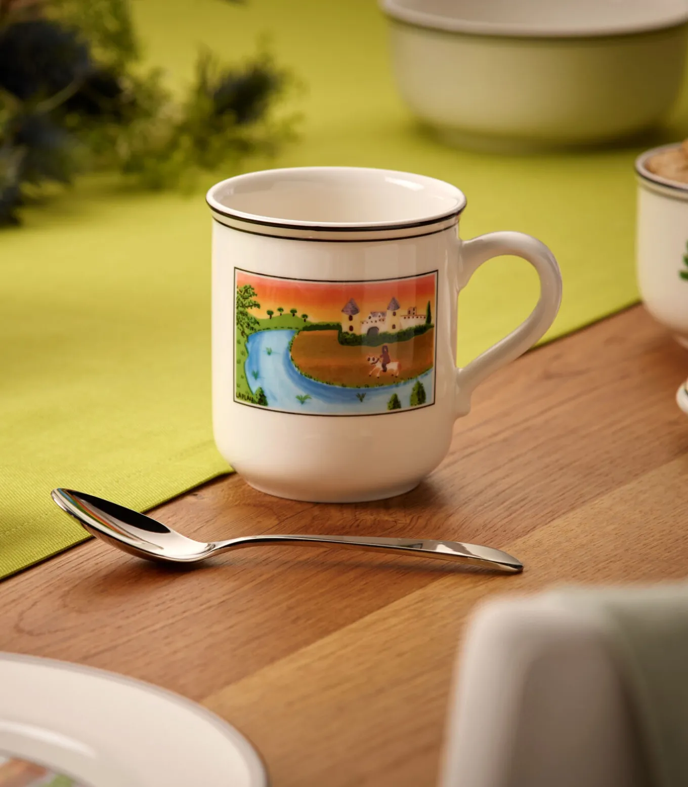 Beker met oor Kasteel Design Naif