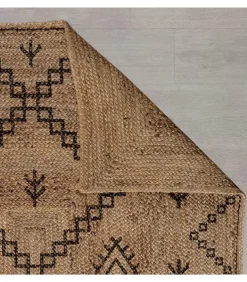 Berbers jute stijl tapijt RAWAN